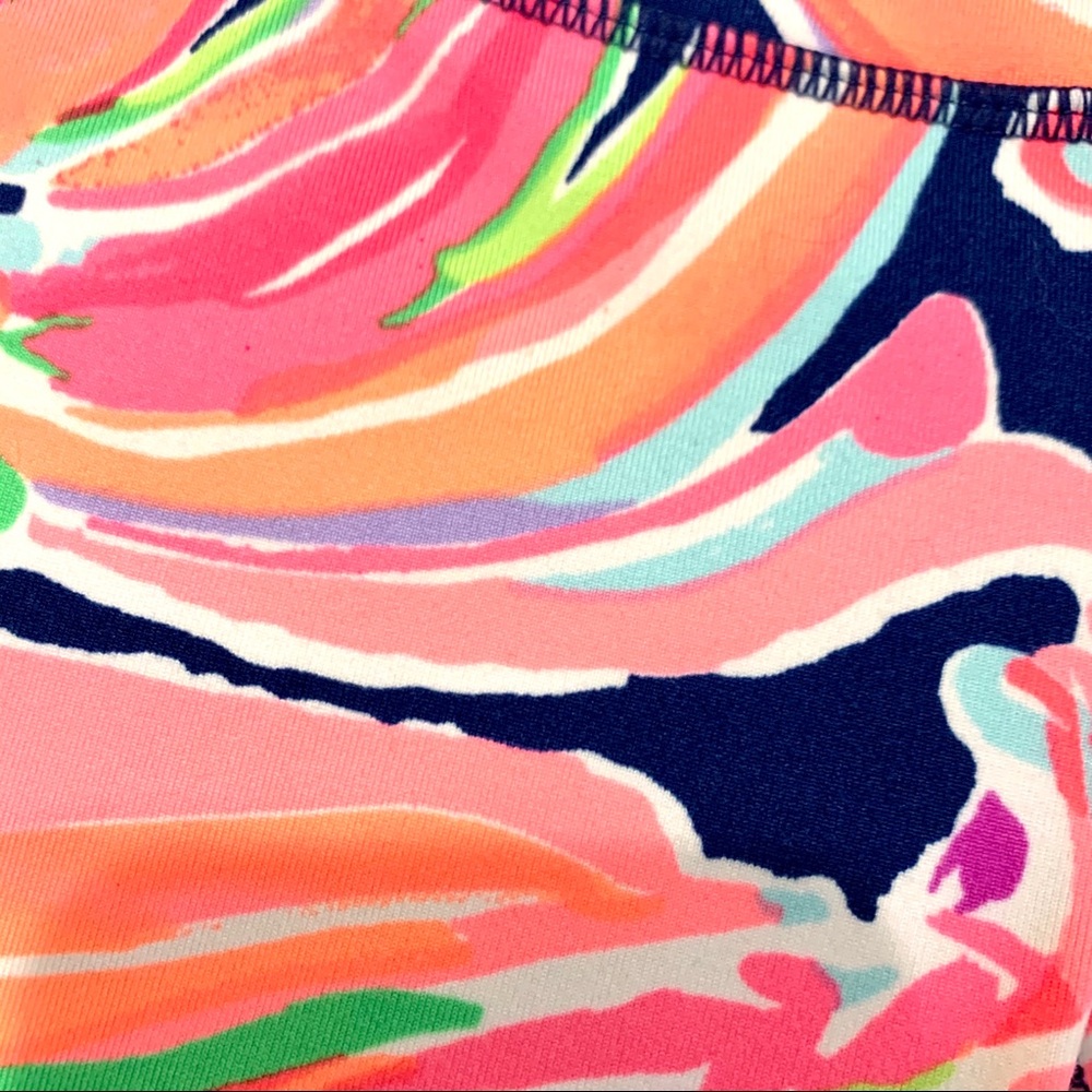 Lilly Pulitzer Legging Resort Navy Banana - Picture 6 of 11